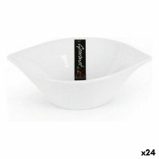 Snacksskål Pica-pica gourmet Vit 15 x 11,5 x 4,2 cm (24 antal)