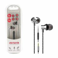 Hörlurar Aiwa ESTM50SL Silvrig