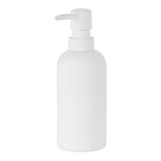 Tvåldispenser Andrea House Matt Vit ABS 330 ml Polyresin (Ø 6,5 x 18,5 cm)