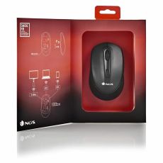 Mus NGS SMOG-RB Svart 2400 dpi Trådlös (1 antal)