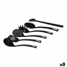 Köksredskap Quttin Quttin Svart (6 Delar) (8 antal) (6 pcs)