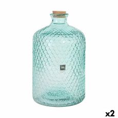 Flaska La Mediterránea Primavera grabada Glas 5 L (2 antal)