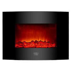 Dekorativ och elektrisk öppen spis för vägg Cecotec Warm 2200 Curved Flames 1000 - 2000 W