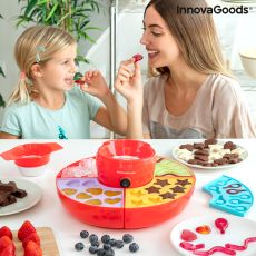 Maskin för att göra Gelégodis och Chokladfondue 2-i-1 Yupot InnovaGoods