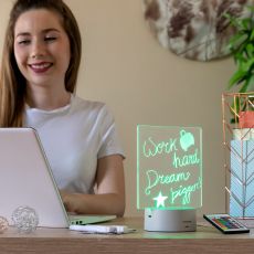 LED-tavla för anteckningar och meddelanden Lemo InnovaGoods