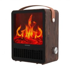 Elektriskt keramiskt värmeelement Cecotec ReadyWarm 1500 Ceramic Flames Svart 1500 W