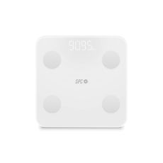 Digital Badrumsvåg SPC Internet ATENEA FIT 3 Vit Härdat glas 180 kg 50 x 50 x 28 cm