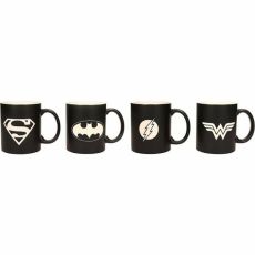Koppset SD Toys Universo DC Svart (4 Delar)