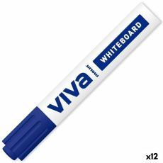 Whiteboard penna Molin Viva Blå (12 antal)