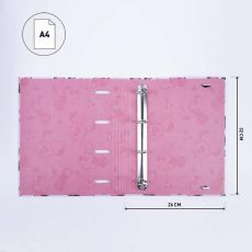 Ringpärm Minnie Mouse Vit Multicolour A4