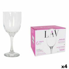 Glasset LAV 145011 7,5 x 7,5 x 18 cm (4 antal) (290 ml)