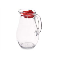Kanna Pasabahce Bistro Röd Transparent Glas Plast 1 L