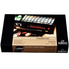 Målarset Talens Rembrandt Akrylfärg 15 Delar Multicolour 40 ml