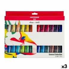 Akrylfärg-set Talens Multicolour 20 ml 24 Delar (3 antal)