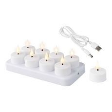LED Ljus Lumineo 486715 Laddningsbar Insida (8 antal)