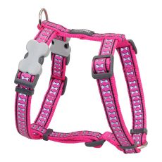 Hundsele Red Dingo Reflekterande Fuchsia Ben 36-59 cm