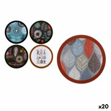 Bricka Privilege Blad Plast 46 cm (20 antal)