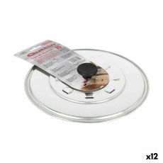Stekpannelock med tryckavlastningsventil Quttin Aluminium Ø 28 x 28 x 4 cm (12 antal)