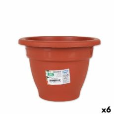 Kruka Dem Squares Rund Brun 18 x 13,3 cm (6 antal)
