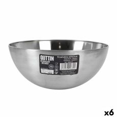 Salladsskål Quttin Silvrig Ø 29,5 cm Stål (6 antal)