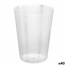 Set med återanvändbara glas Algon Transparent Cider 40 antal 500 ml (10 Delar)