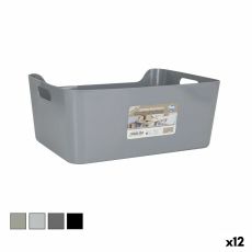Multifunktionell korg Dem Med handtag 33 x 24 x 14,5 cm (12 antal)