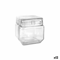 Burk La Mediterránea Fyrkantig Glas 800 ml 11 x 11 x 11 cm (12 antal)