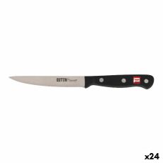 Grönsaksskalarkniv Quttin Svart Silvrig 12 cm (24 antal)