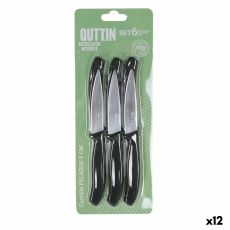 Set med skalknivar Quttin Basic 6 Delar 19,5 x 2 x 1 cm (12 antal)