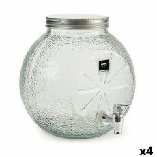 Dryckdispenser La Mediterránea Kran Glas 5 L (4 antal)