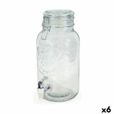 Dryckdispenser La Mediterránea Kran Glas 4 L (6 antal)