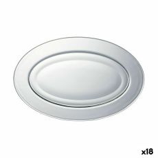 Servingsfat Duralex Lys Avlång 31 x 20 x 3 cm (18 antal)