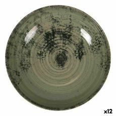 Djup tallrik La Mediterránea Aspe Grön Ø 22,7 x 5 cm (12 antal)