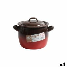 Gryta med lock La Estrella Fuego ø 12 x 11 cm (4 antal)