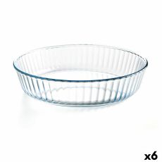 Ugnsform Ô Cuisine Rund 26 x 26 x 5,9 cm Transparent (6 antal)