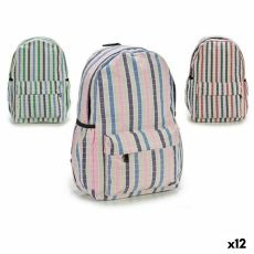 Skolryggsäck Pincello AR1903643 Multicolour 13 x 45 x 31 cm Ränder (12 antal)