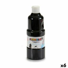 Gouache Pincello Svart 400 ml (6 antal)