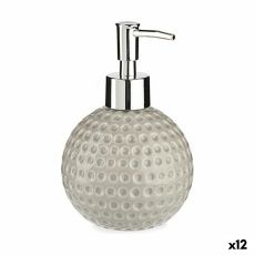 Tvåldispenser Berilo Golf Grå Metall Keramik 300 ml (12 antal)