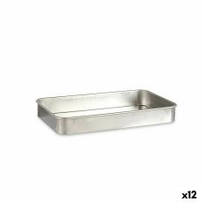 Ugnsbleck Kinvara 100155 Silvrig Aluminium 32 x 7 x 51,5 cm (12 antal)