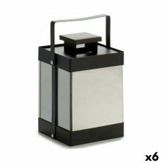LED-lykta Svart Speglar 12,5 x 18,5 x 12,5 cm (6 antal)
