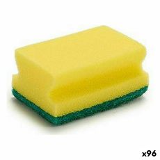 Skurboll Gul Grön Syntetisk fiber 4 x 9 x 6,5 cm (96 antal)