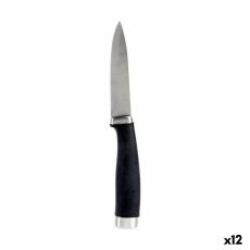 Skalkniv Kinvara KT11-5603-06 Svart Silvrig Rostfritt stål Plast (12 antal)