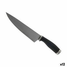 Kökskniv Kinvara KT11-5603-01 Svart Silvrig Rostfritt stål Plast 5 x 2 x 33 cm (12 antal)
