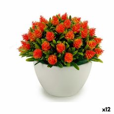 Dekorativ växt Ibergarden A16120-094 Plast Virágok 14 x 12,5 x 14 cm (12 antal)