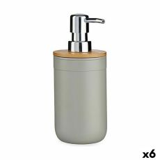 Tvåldispenser Berilo BP16-101G Grå Bambu polypropen 350 ml 8 x 17 x 9 cm (6 antal)