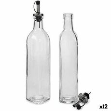 Set med olja och vinäger Vivalto WJ6079-L Transparent Glas 2 x 50 ml 5,7 x 29,5 x 5,7 cm (12 antal)