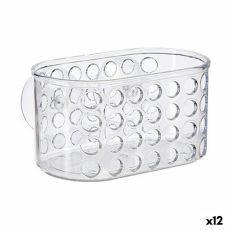 Badkarshylla Berilo CB25262A Transparent PVC polystyren 15,8 x 8,5 x 8 cm (12 antal)