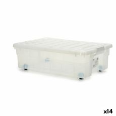Förvaringslåda med hjul 30 L 40 x 18 x 59,5 cm (14 antal)