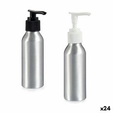 Tvåldispenser Berilo CH9979-1 Silvrig Metall polypropen 100 ml 4 x 13 x 5 cm (24 antal)