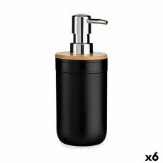 Tvåldispenser Berilo 51710 Svart Bambu polypropen 350 ml 8 x 17 x 9 cm (6 antal)